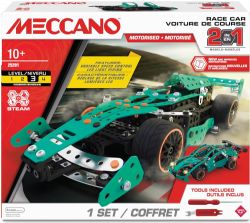 MECCANO - ENSEMBLE 2 EN 1 - VOITURE DE COURSE NIVEAU 3